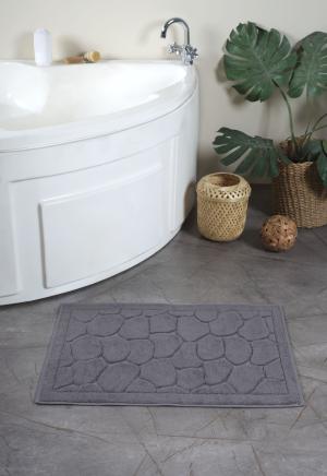 Jacquard Woven Absorbent Luxury Design Home Bathmat 100% Cotton
