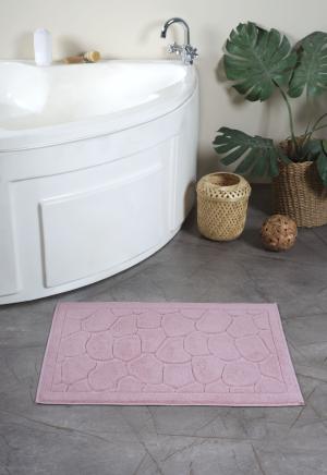 Jacquard Woven Absorbent Luxury Design Home Bathmat 100% Cotton