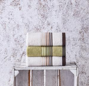 Dobby Weave Decorative Terry Towel Set 450 GSM